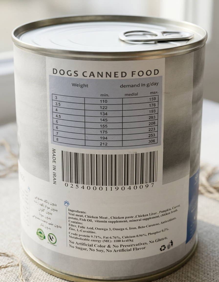 کنسرو سگ یو اس پت گوشت گوساله و مرغ 800 گرم (US Pet Beef & Chicken 800g)
