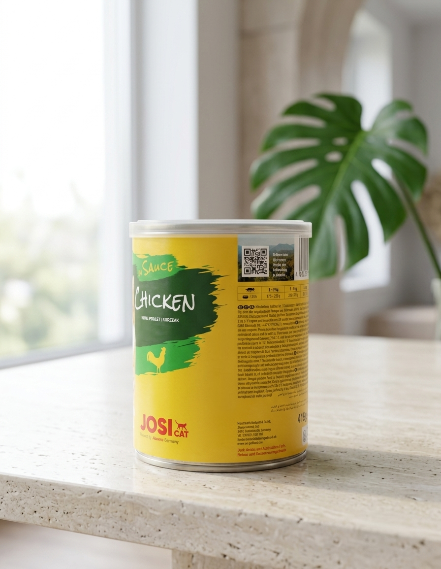 کنسرو گربه جوسرا با طعم مرغ در سس (Josera Chicken in Sauce)