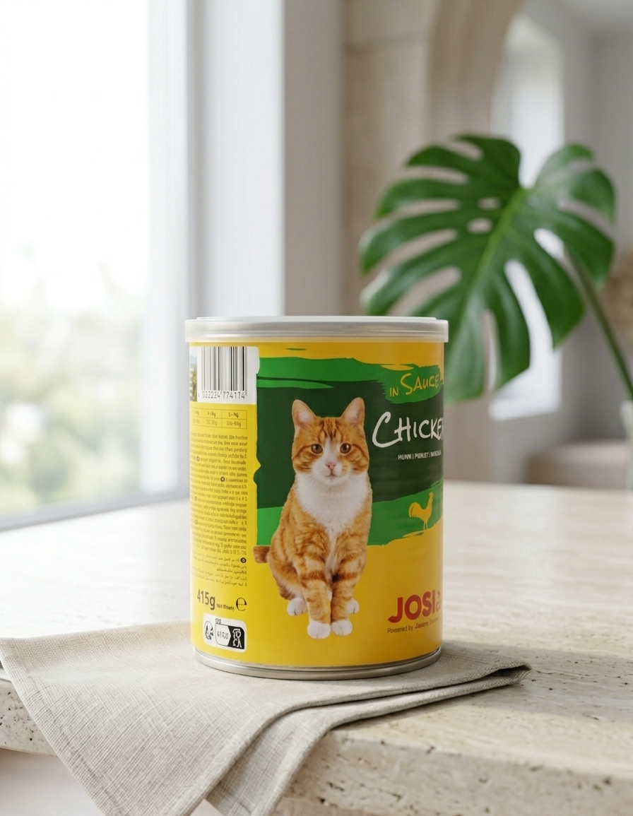کنسرو گربه جوسرا با طعم مرغ در سس (Josera Chicken in Sauce)