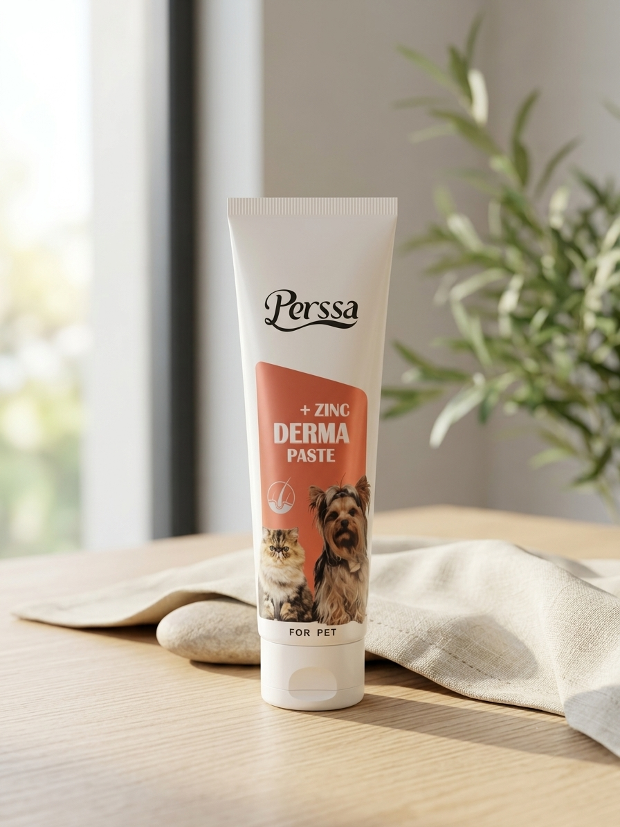 خمیر تقویت پوست و موی پرسا زینک پلاس (+Perssa Derma Paste Zinc)