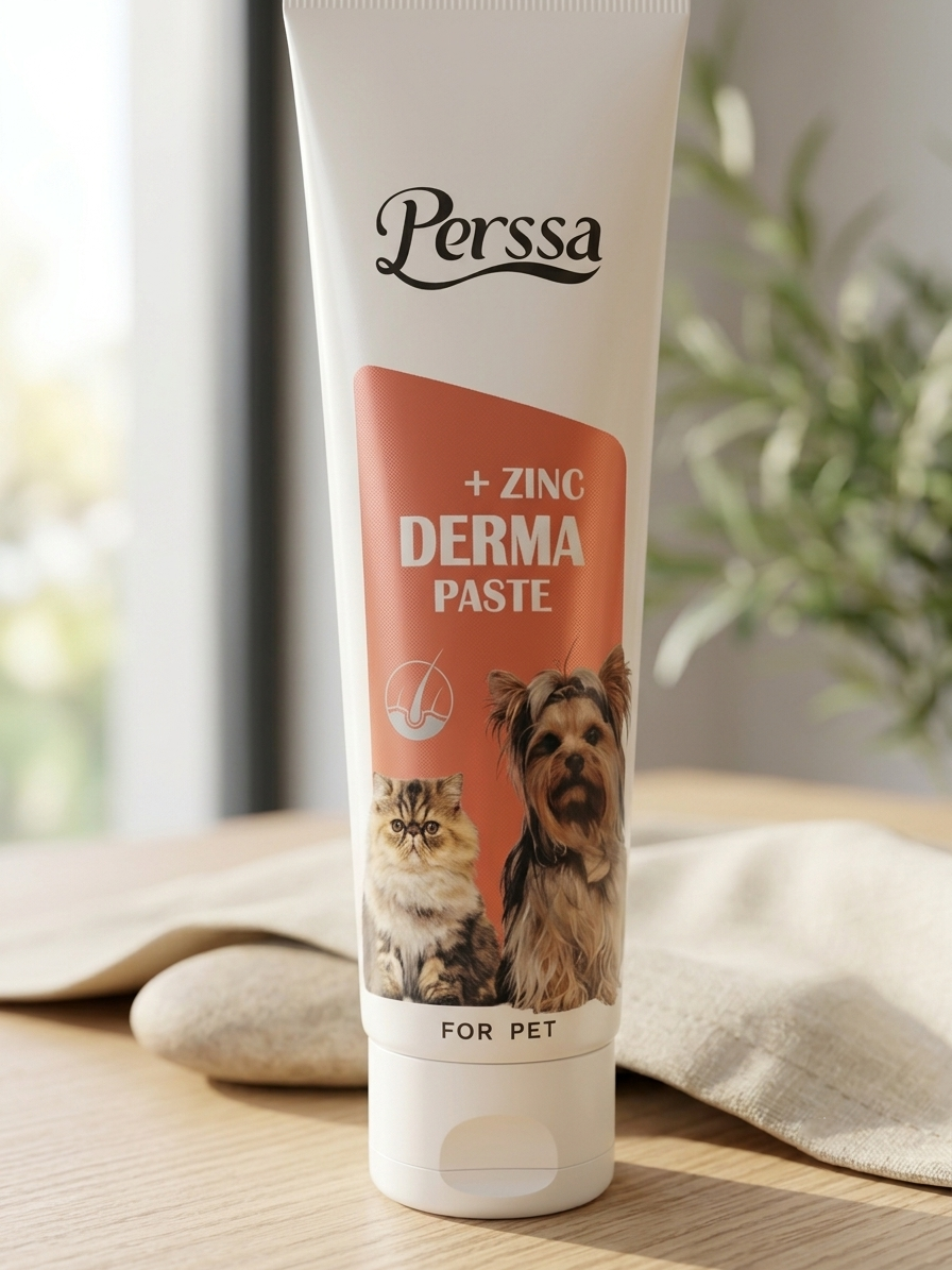 خمیر تقویت پوست و موی پرسا زینک پلاس (+Perssa Derma Paste Zinc)
